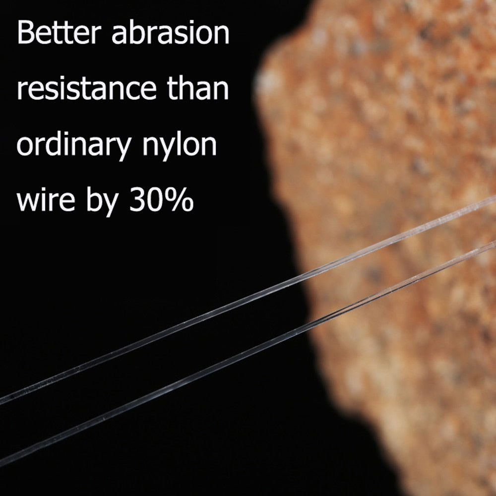 Fluorocarbon Coated Monofilament Fishing Line Super Strong Japan Nylon Carp Fishing line Invisible Easy Casting Fast Sinking